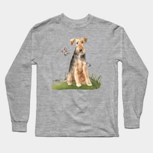 Cute Welsh Terrier Long Sleeve T-Shirt